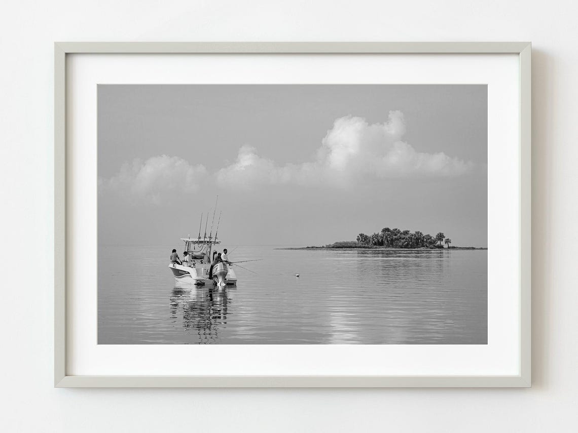 Fishing Off The Coast Of Florida Wall Art