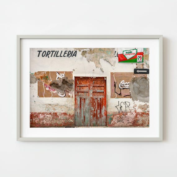 Mexican Tortilleria Entrance Wall Art
