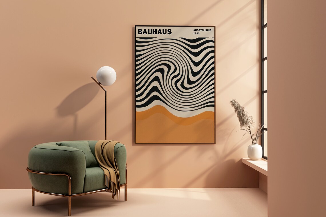 Bauhaus Exhibition Poster, Minimalist Wall Art Print - Image 3