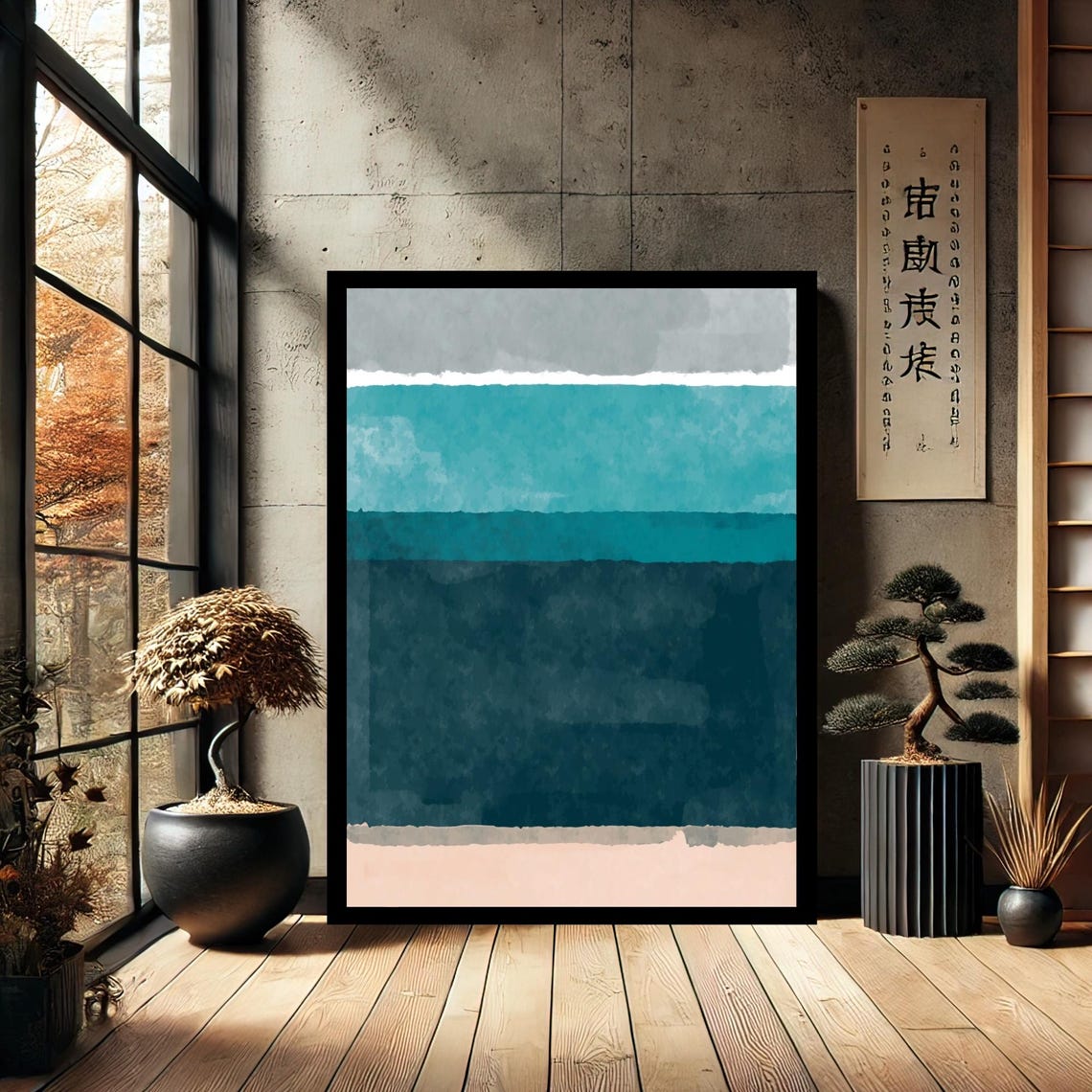 Mark Rothko Minimalist Canvas Print Painting Wall Art Reproduction Abstract Modern Home Decor