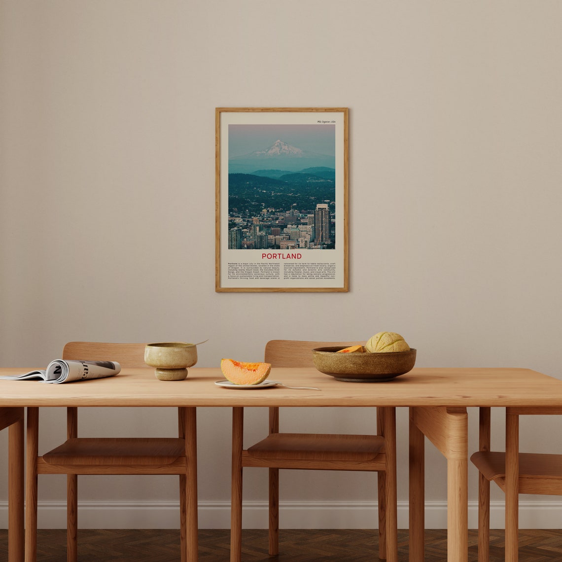 Portland Print Film Photo Portland Wall Art Portland Poster Portland Photo Portland Poster Print Ogeron Poster Print Usa Art Print - Image 3