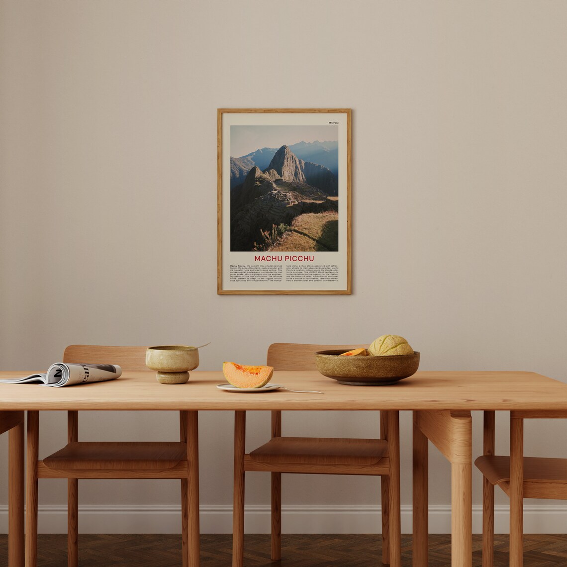 Machu Picchu Peru Ancient Inca Stone Ruins Huayna Picchu Photo Poster - Image 4