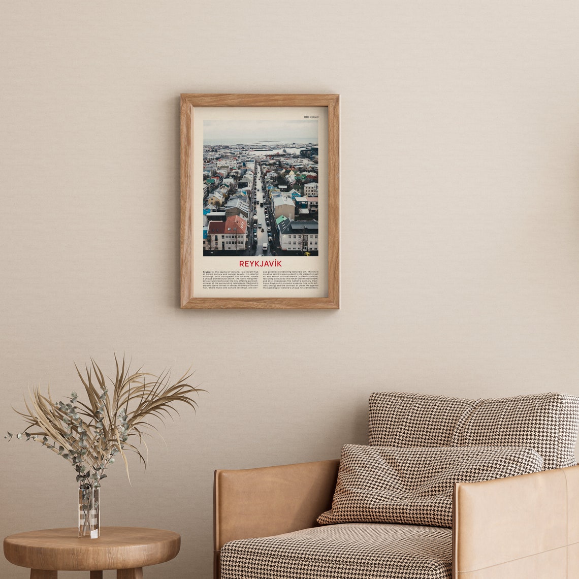 Reykjavk Print Film Photo Reykjavik Wall Art Reykjavik Poster Reykjavik Photo Reykjavik Poster Print Iceland Wall Decor Iceland Art - Image 3