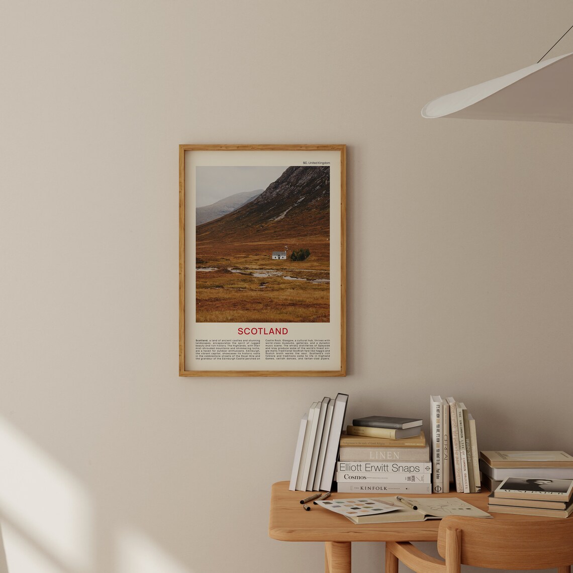 Scotland Travel Poster, United Kingdom Wall Art - Image 2