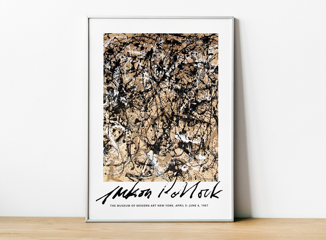 Jackson Pollock - Abstract Expressionism Print