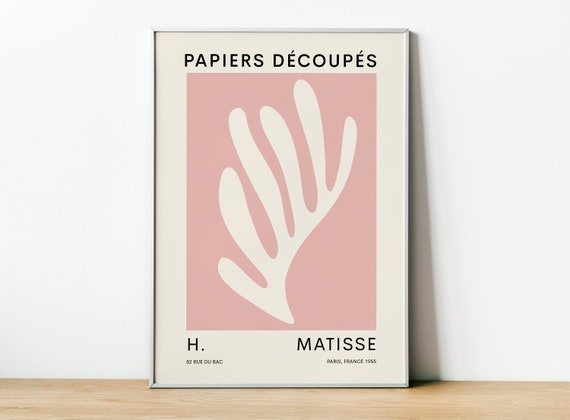Matisse Papiers Decoupes, Mid Century Modern Art