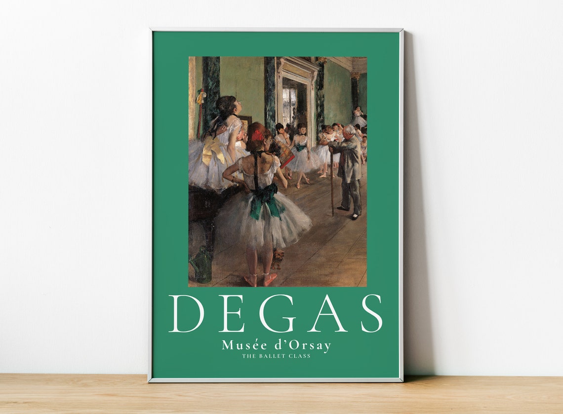 Edgar Degas, The Ballet Class Art Print
