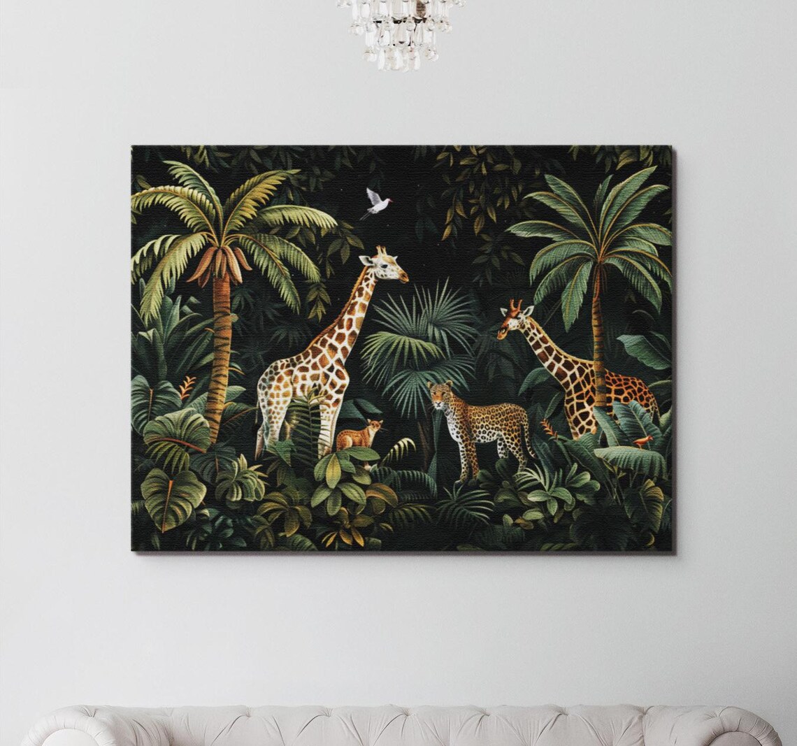 African Safari Classic Travel Poster