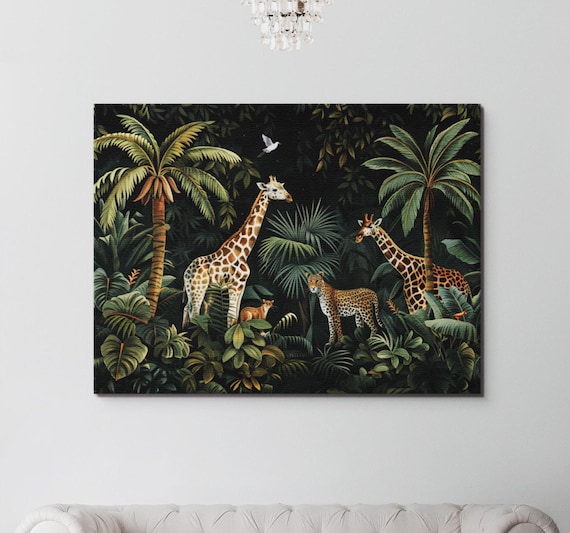 African Safari Classic Travel Poster