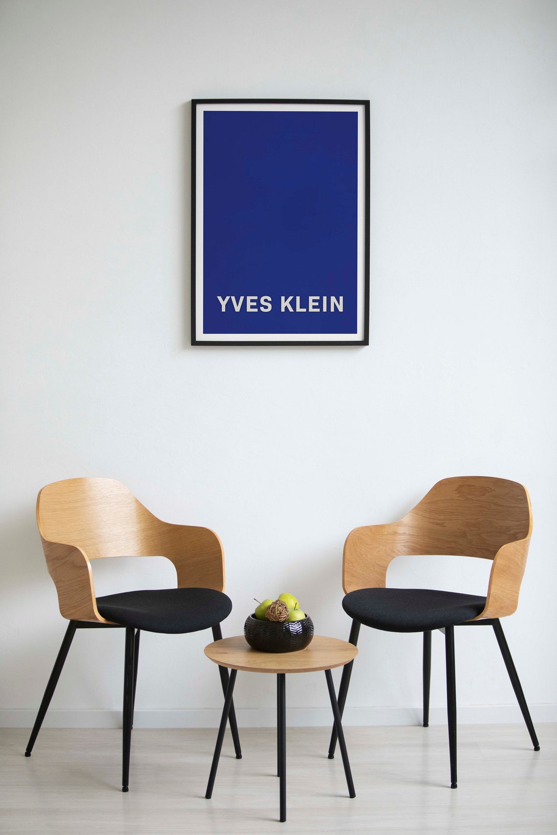 Yves Klein Le Monochrome Intense Blue Abstract Exhibition Poster - Image 2