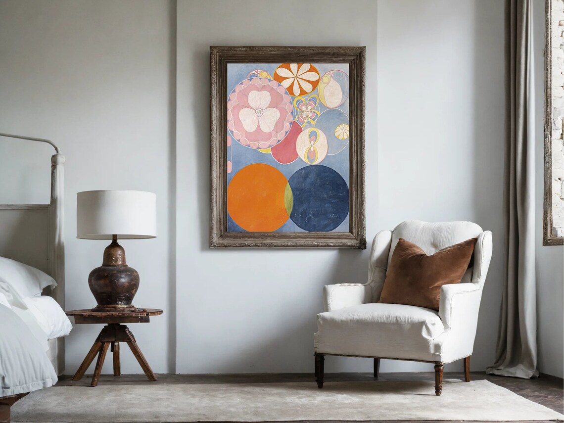 Hilma af Klint Childhood Abstract Spiritual Circle Art Poster - Image 7
