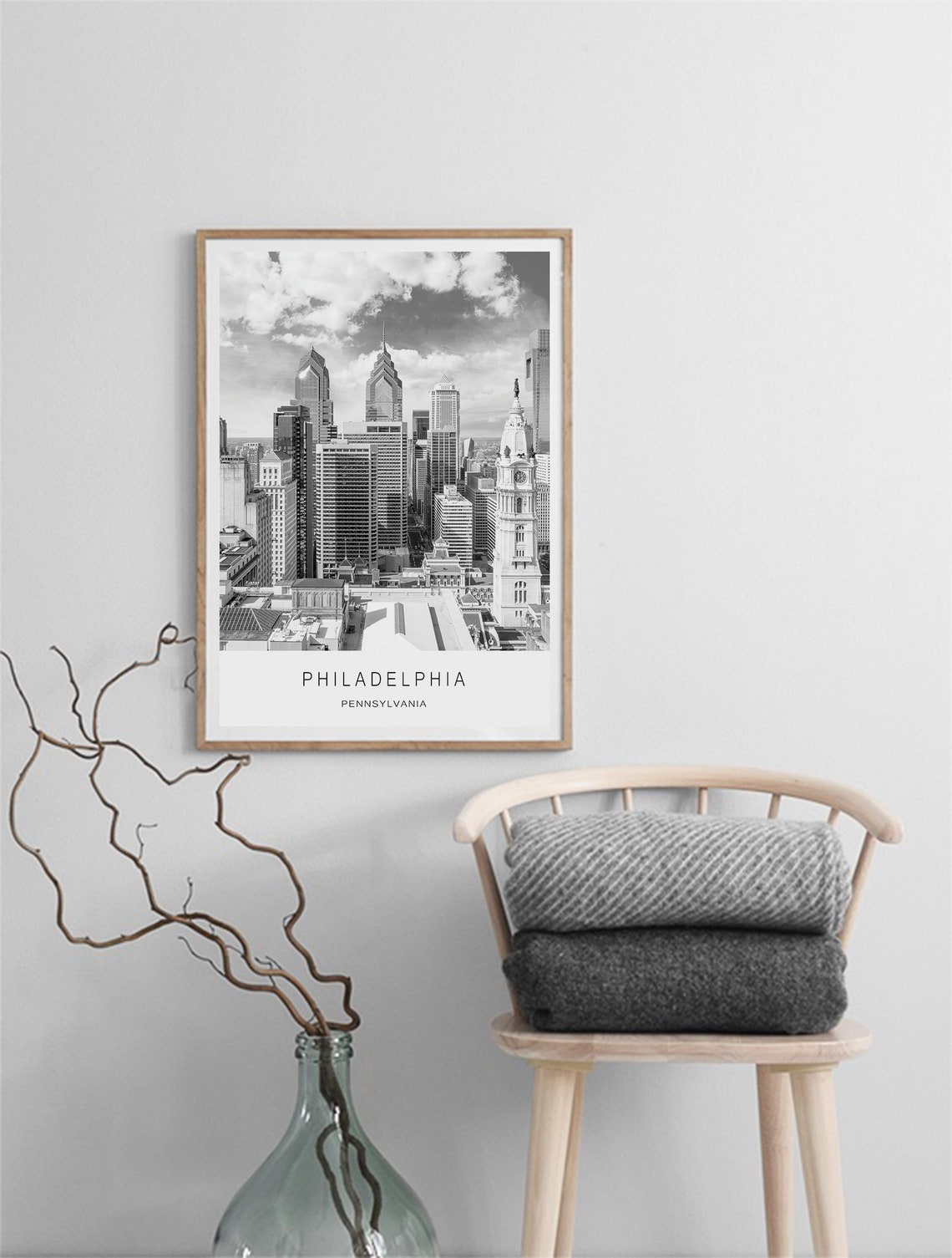 Philadelphia City Print Philadelphia Poster Philadelphia Photographyphiladelphia Wall Art Philadelphia Wall Decor Philadelphia City Art - Image 2