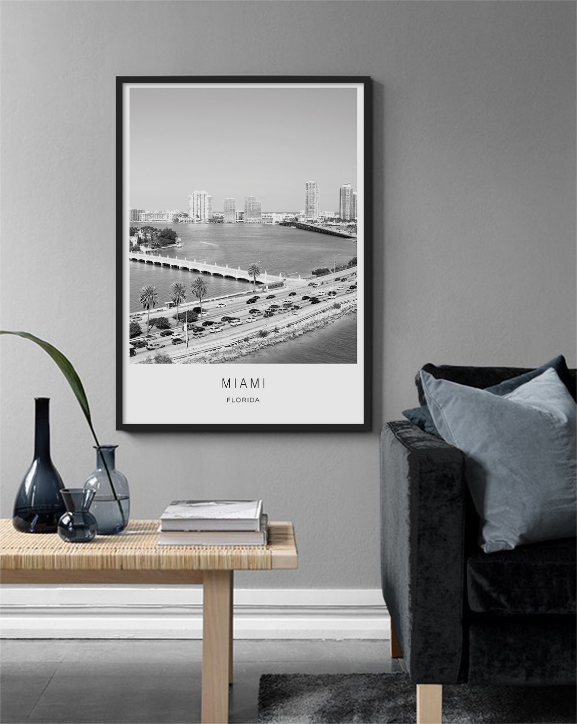 Miami Poster Miami Photos Miami Photography Miami City Print Miami Print Miami Floridamiami Florida Wall Art City Prints City Wall - Image 3