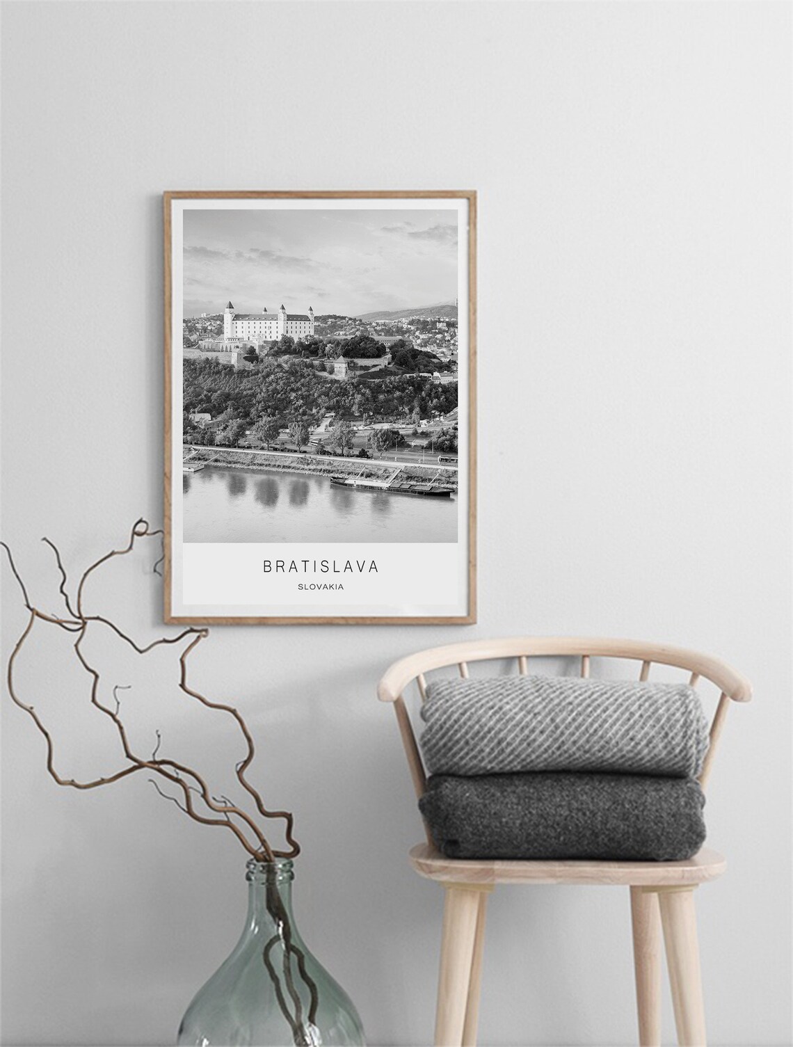 Bratislava Slovakia Poster Travel Poster Slovakia Print Slovakia Photography Cities Prints Home Decor Europe City Wall Art - Image 2