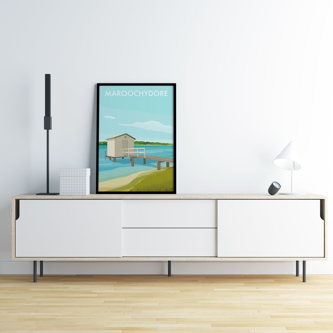 Maroochydore Sunshine Coast Australia Travel Poster - Image 2