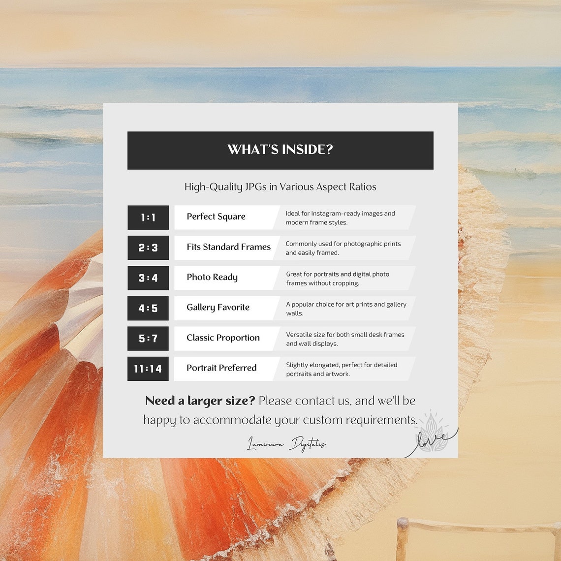 Seashells Serenade Wall Art Vintage Beach Prints Coastal Art Coastal Wall Art Decor 00267 - Image 2