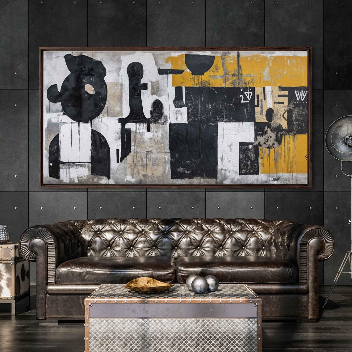 Graffiti Hieroglyphics Wall Art Print