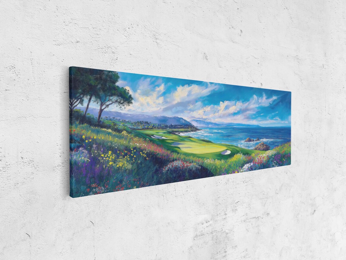 Pebble Beach Golf Course, Ocean View Landscape - Image 4