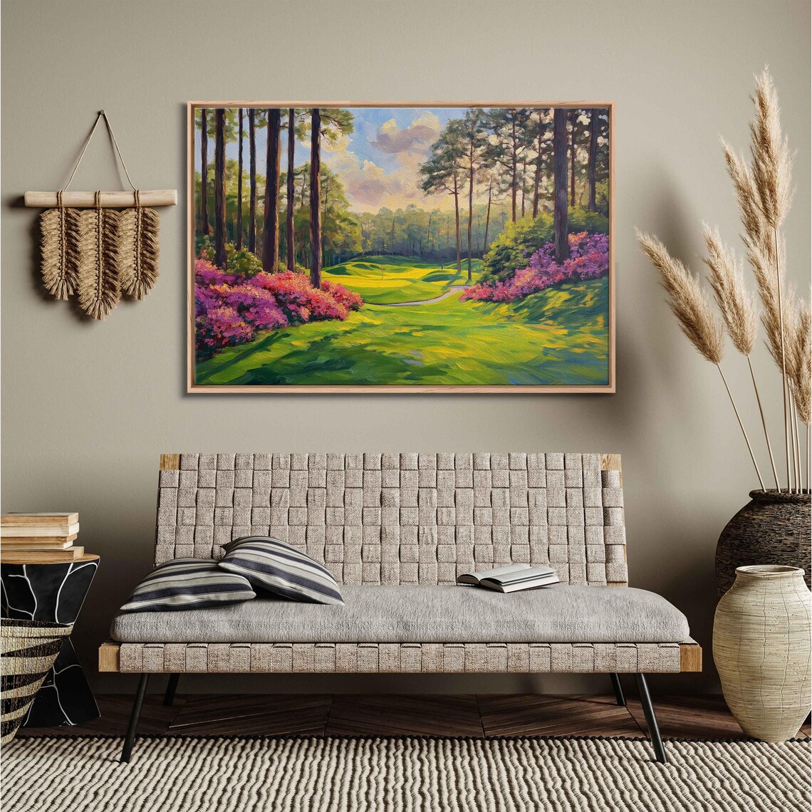 Augusta National Golf Club Spring View Art Print - Image 3