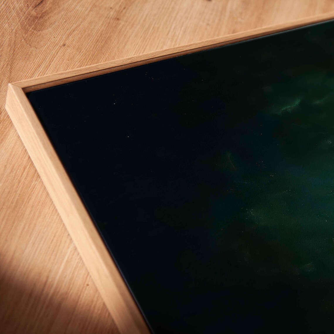 Cthulhu Sea Monster Dark Fantasy Eerie Green Stormy Sea Panoramic Poster - Image 2