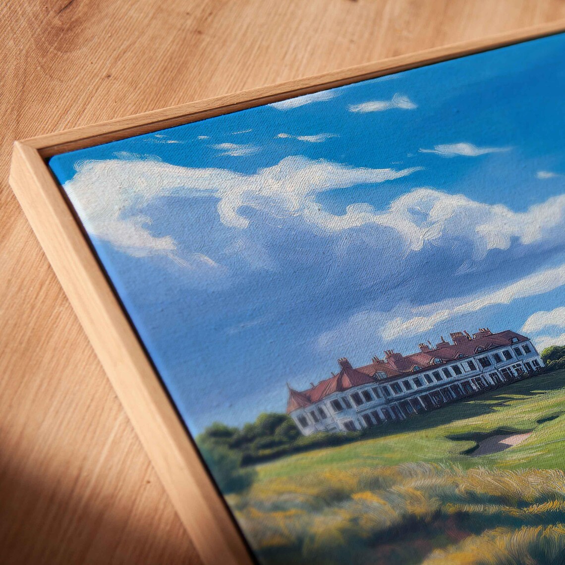 Turnberry Golf Links Ocean View Golfers Clubhouse Scotland Poster - Image 2