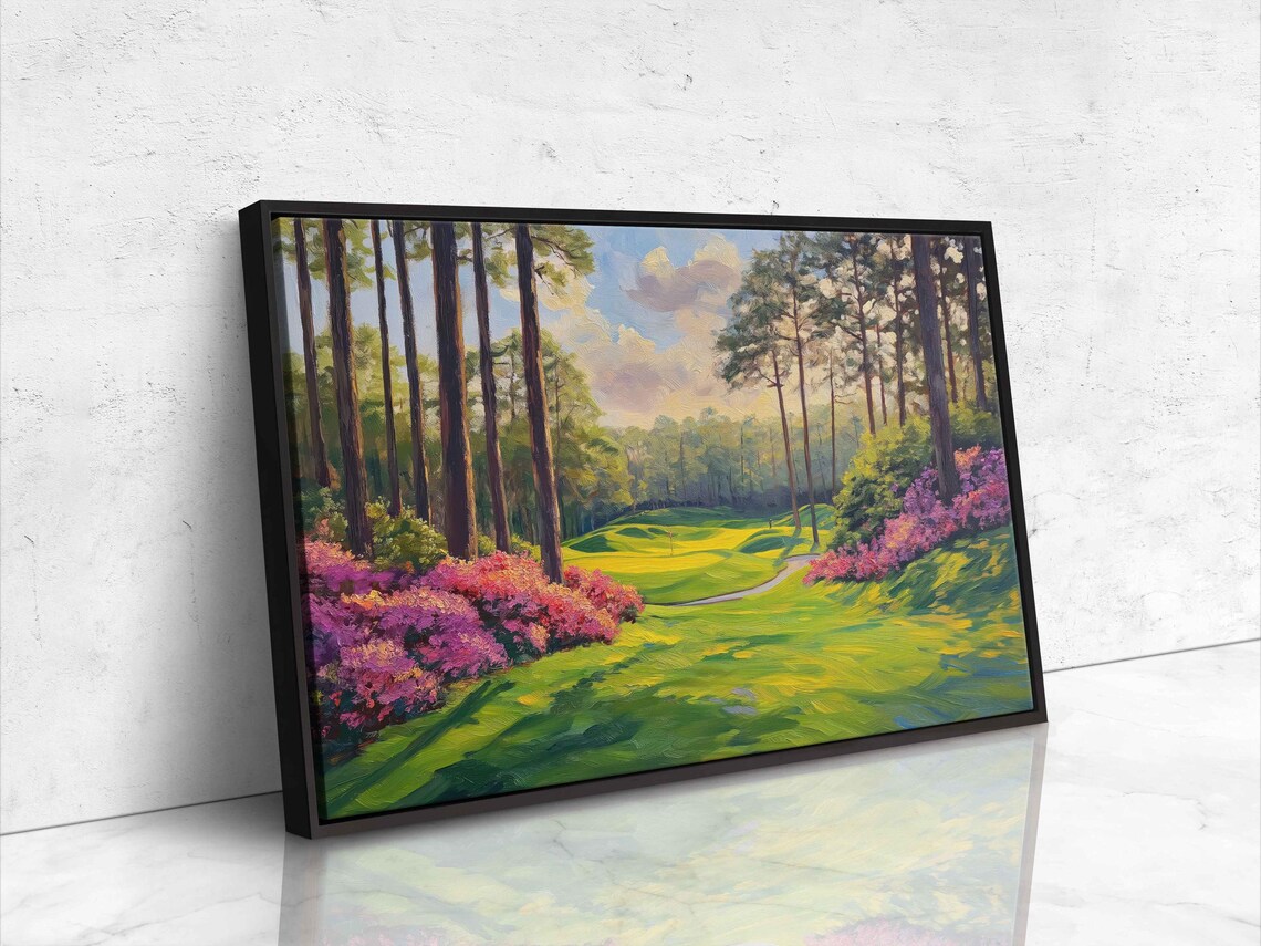 Augusta National Golf Club Spring View Art Print - Image 4