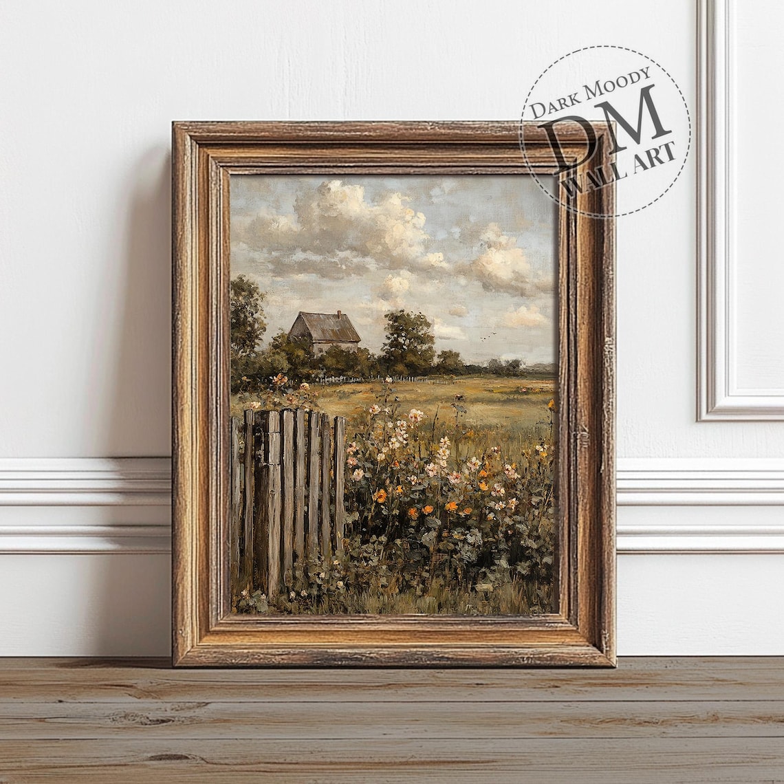 Rustic Farmhouse French Countryside Art Print