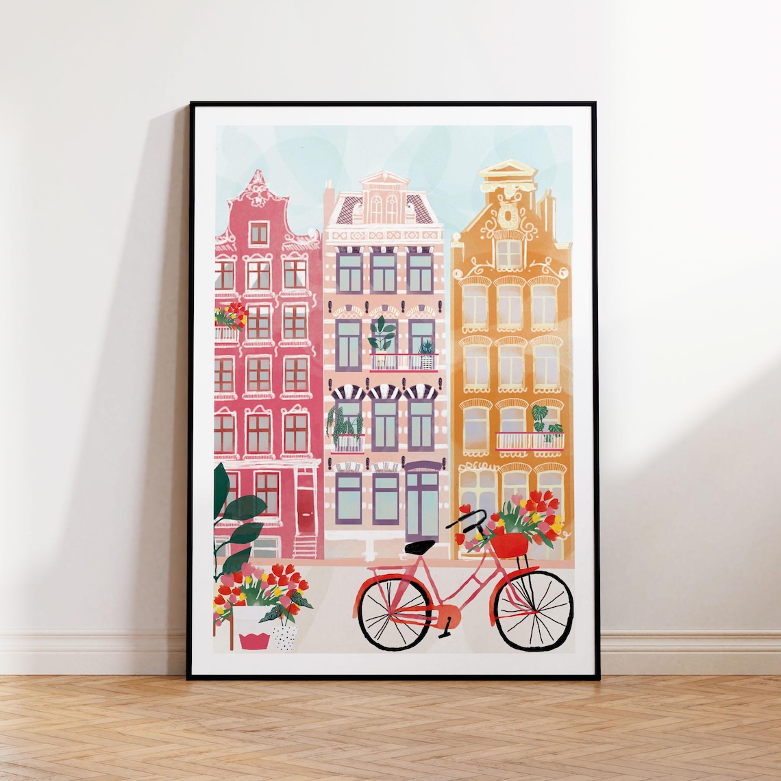 Amsterdam Netherlands Travel Print Wall Art Print - Image 2