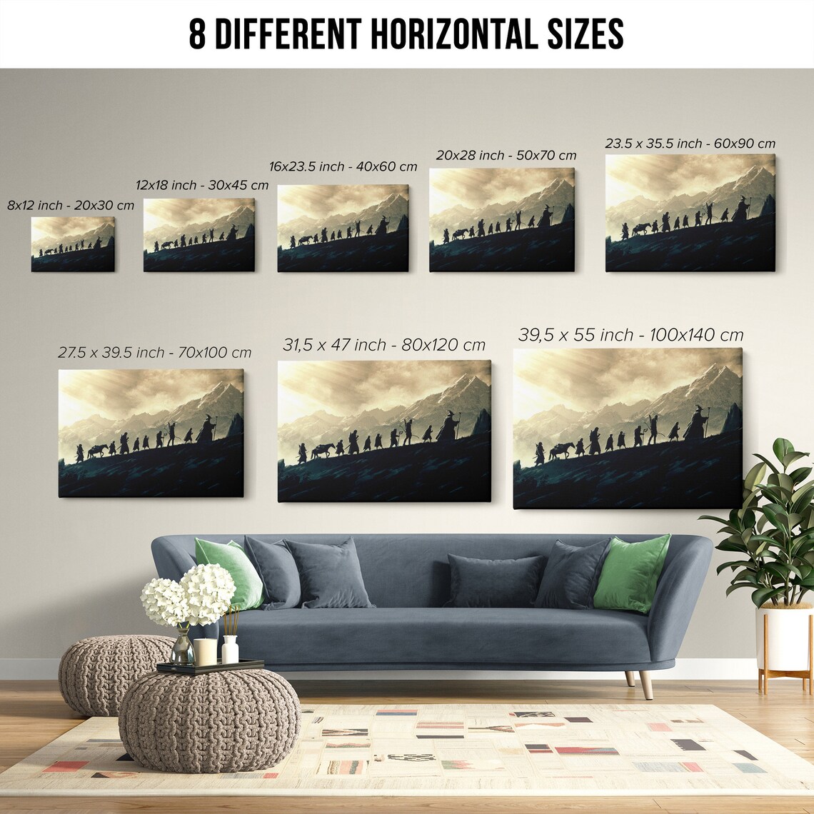Lord Of The Rings Fellowship Of The Ring Art Print - Image 3