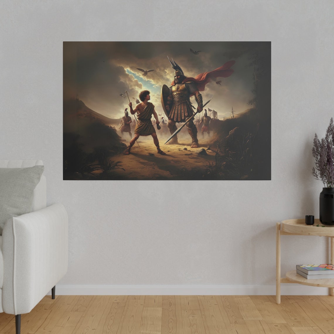 David And Goliath, Christian Artwork - Image 4
