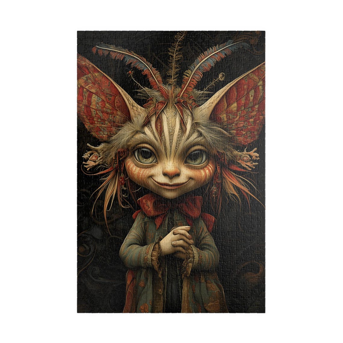 Gobbletwist Gremlin Jigsaw Puzzle Gift For Holidays Birthdays Get Well And Nursing Homes Fun Tech Free Activity - Image 3