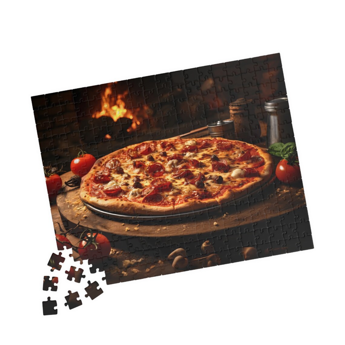 Gourmet Pizza Jigsaw Puzzle Fun Birthday Gift - Image 4