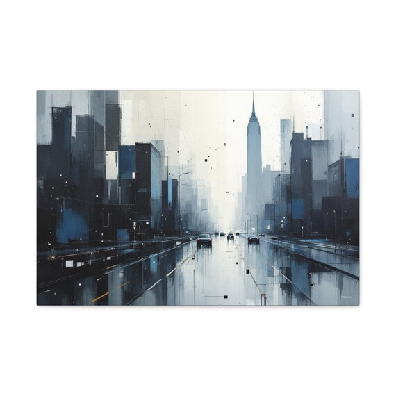 Empire State Dawn Wall Art Matte Nature Decor For Home Ideal For Housewarming Birthdays Or Holidays Scenic Art Print Home