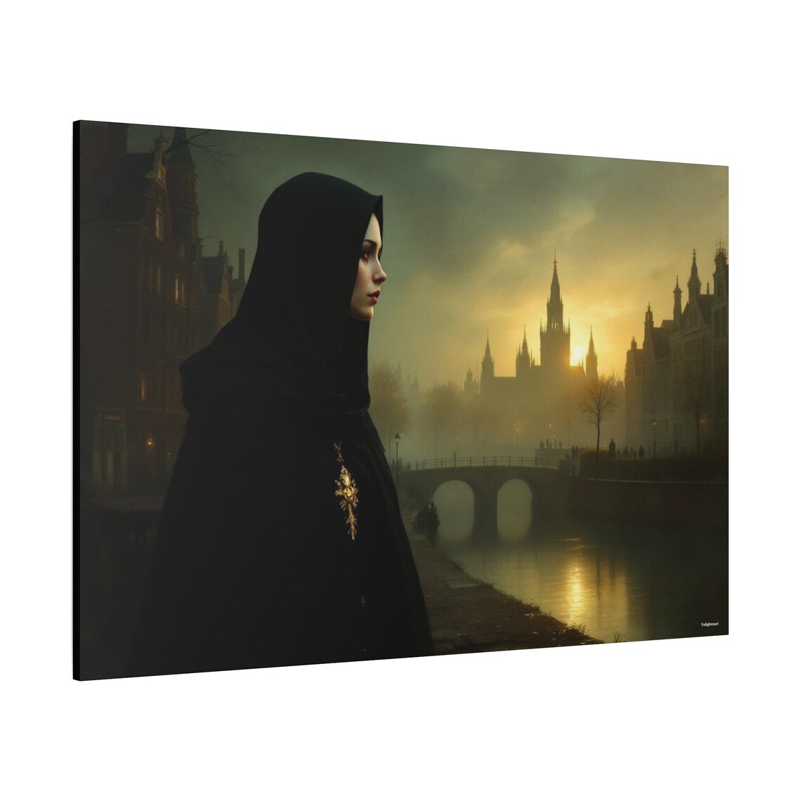 Shadows Of The Old City, Urban Art Print - Image 2