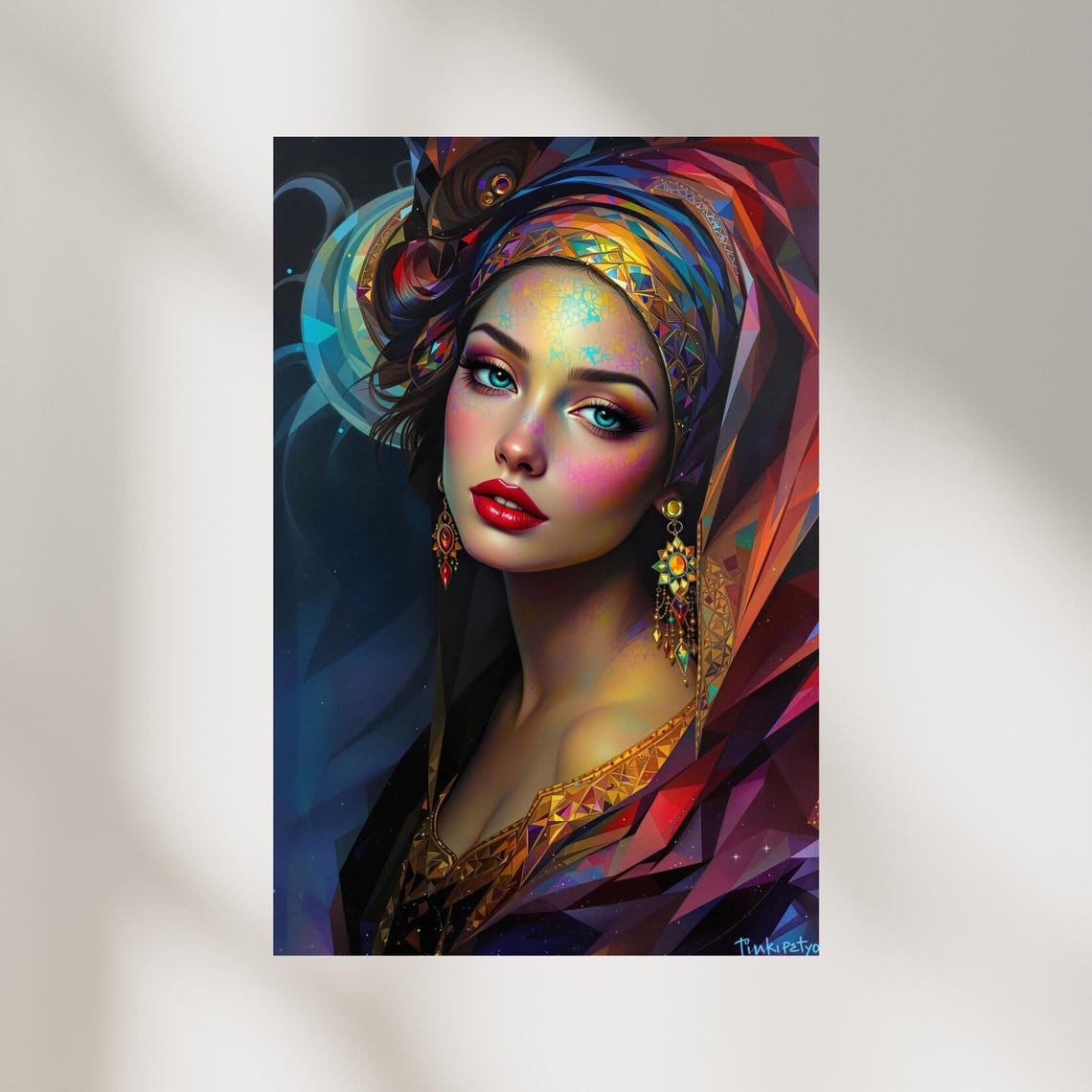 Timeless Allure, Abstract Art Print