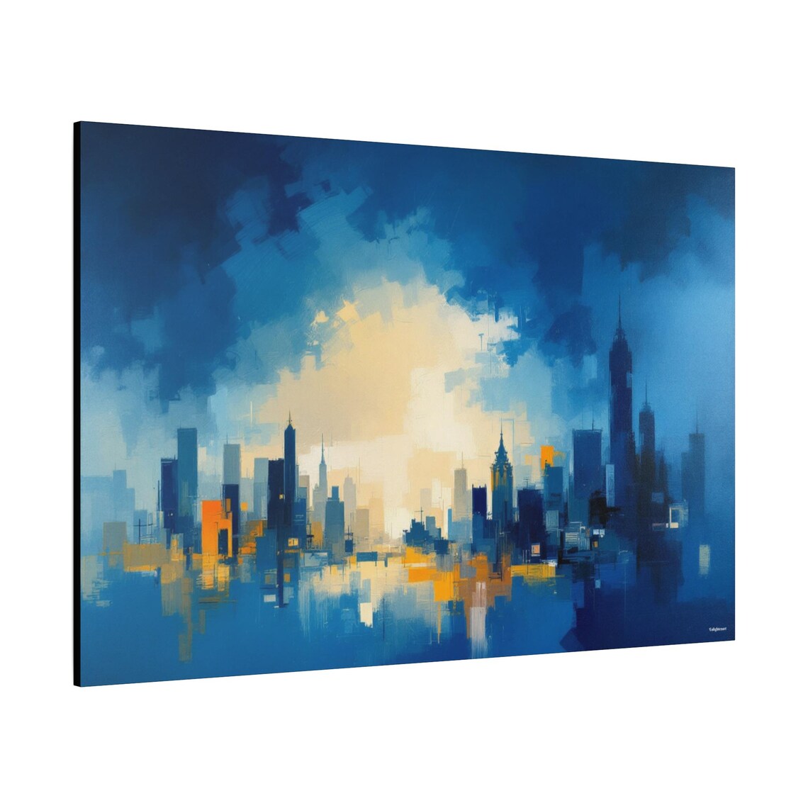 Modern Skyline, Contemporary City Art Print - Image 2
