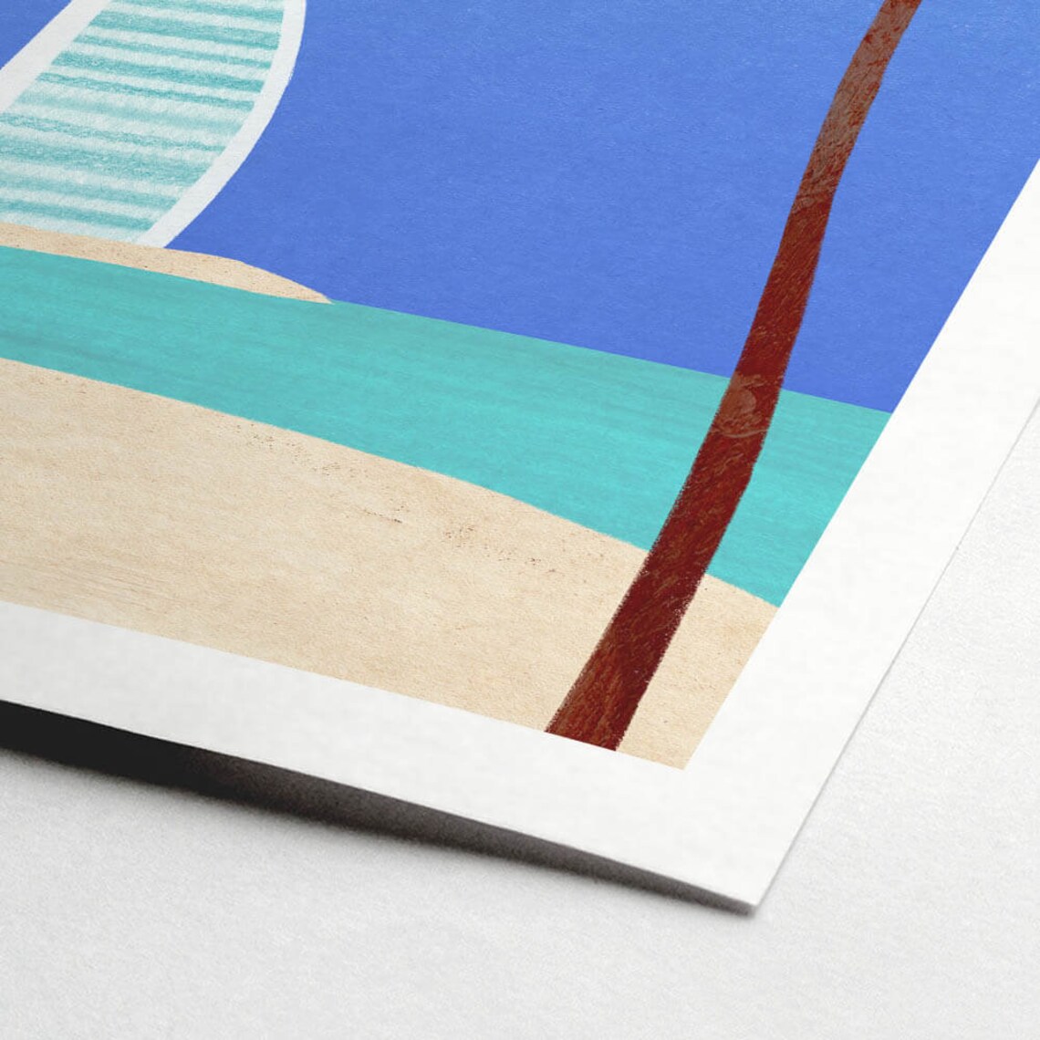 Dubai Burj Al Arab Travel Poster, Henry Rivers - Image 2