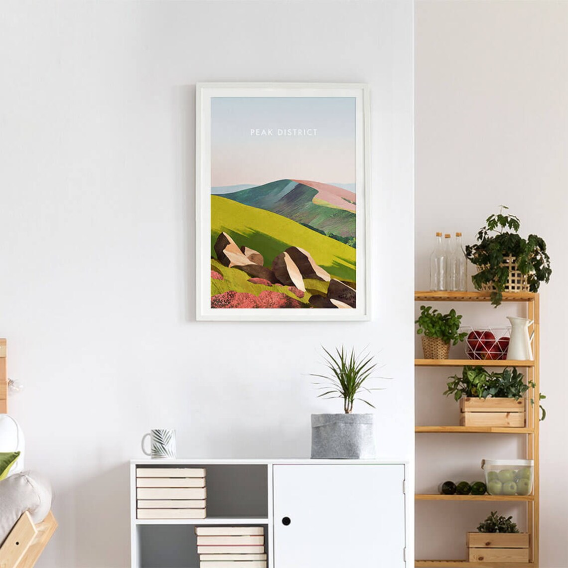 Peak District by Henry Rivers, Travel Poster - Image 4