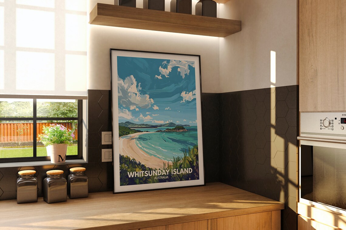 Whitsunday Island, Australia Travel Poster - Image 2