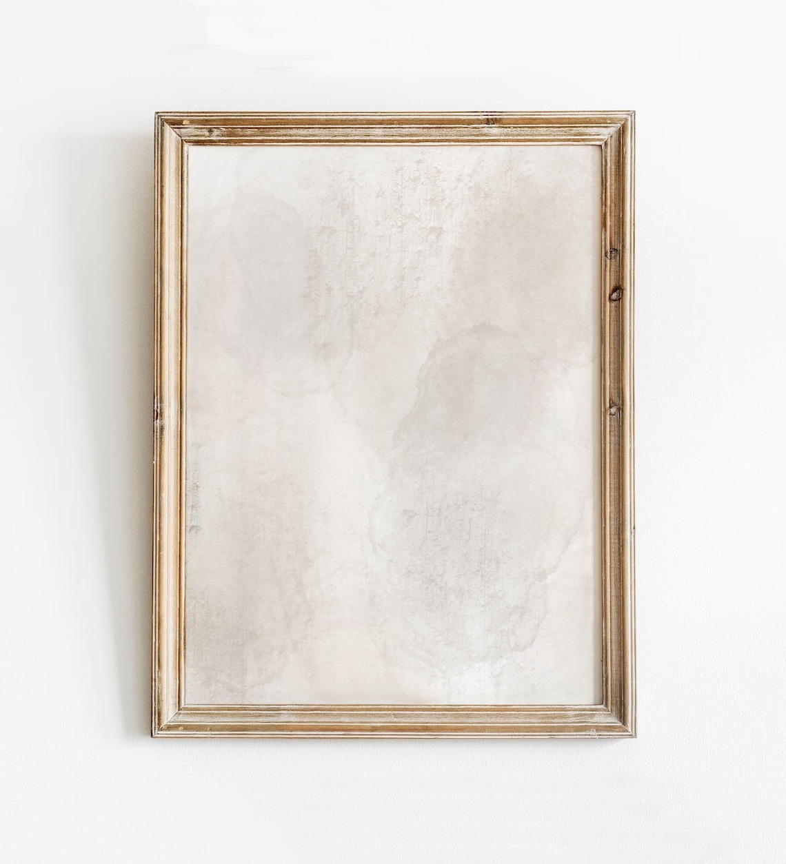 Stucco Abstract Boho Art Print, Neutral Beige