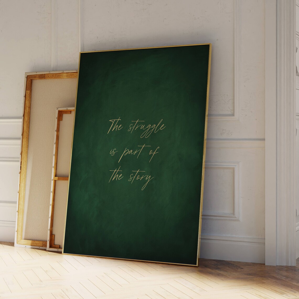 The Struggle Is Part Of The Story Art Print - Image 4