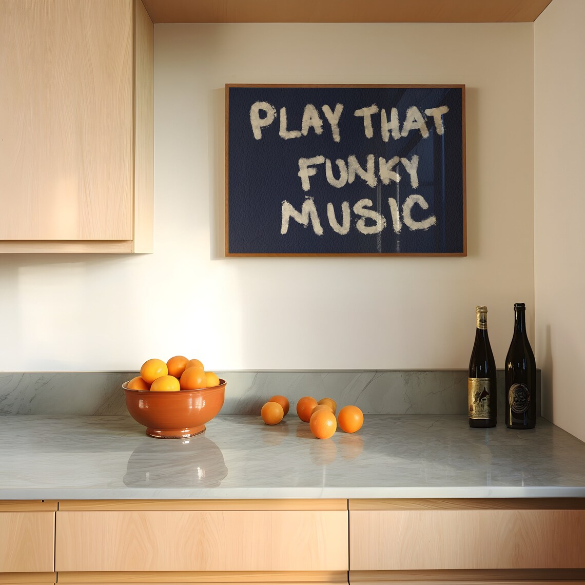 Play That Funky Music Retro Vintage Music Poster - Image 5