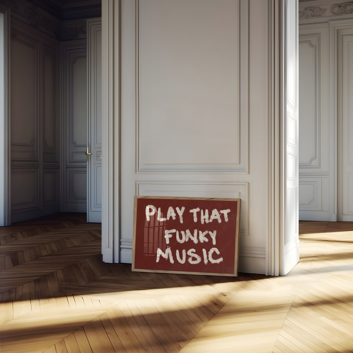 Play That Funky Music Retro Kitchen Art Print - Image 2