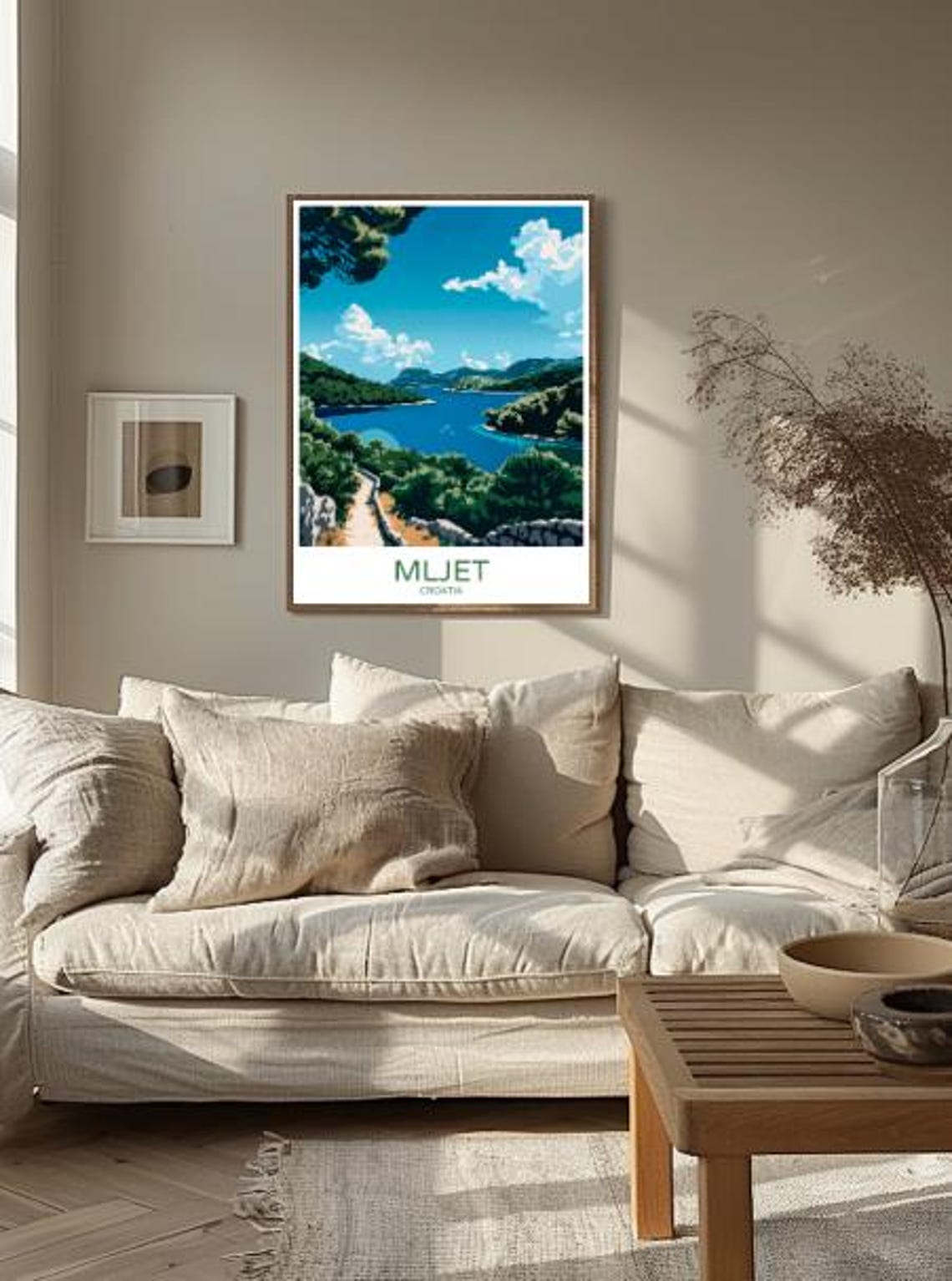 Mljet Croatia National Park Forest Trails Island Travel Poster - Image 2