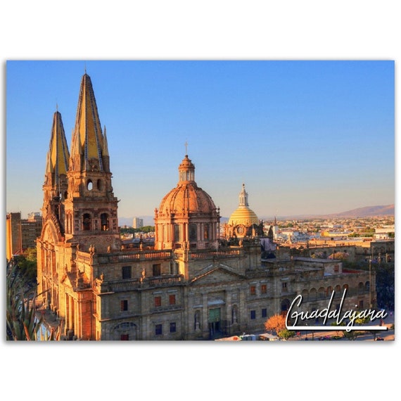Guadalajara Mexico Cityscape Poster Print Travel Photography Wall Art