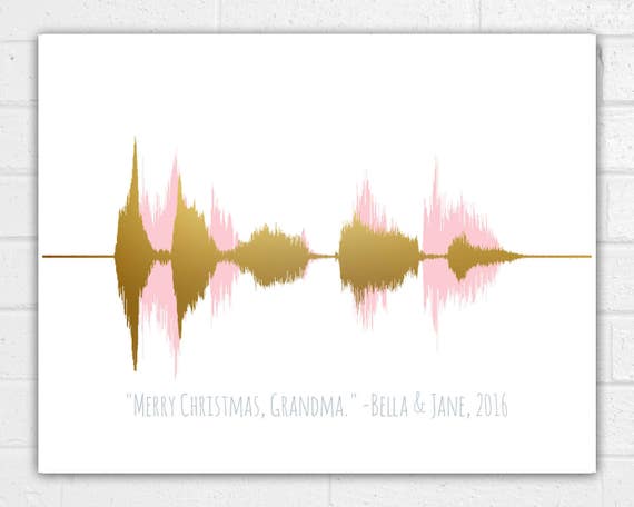 Custom Sound Wave Art Print, Gift for Any Occasion