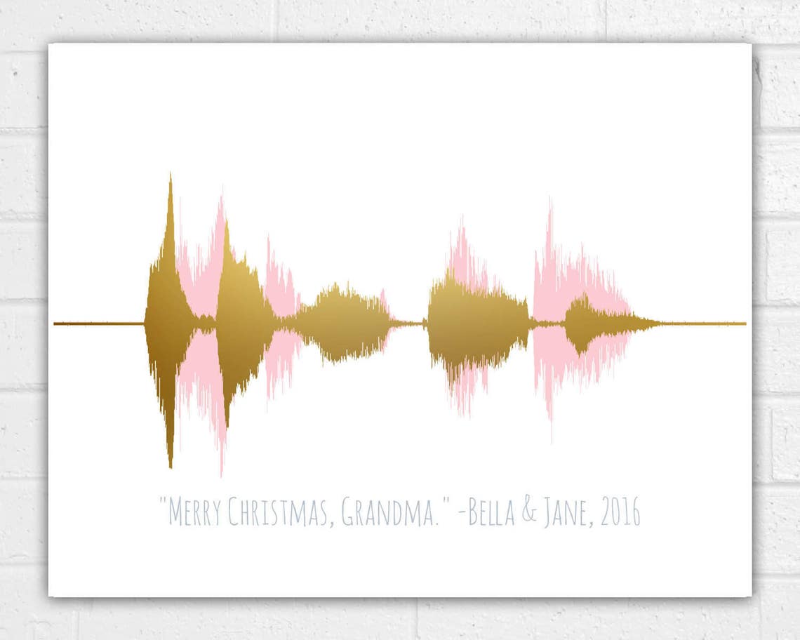 Custom Sound Wave Art Print, Gift for Any Occasion