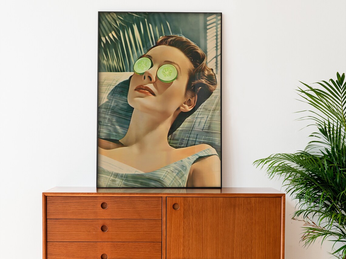 Spa Retro Poster, Beauty Salon Wall Art Print - Image 4