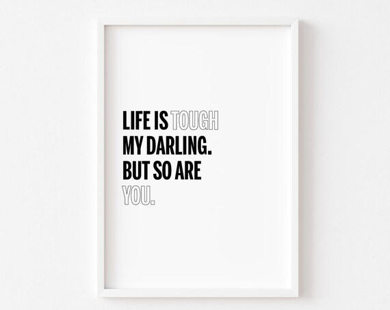 Rude Quote Bedroom Typography Poster Print