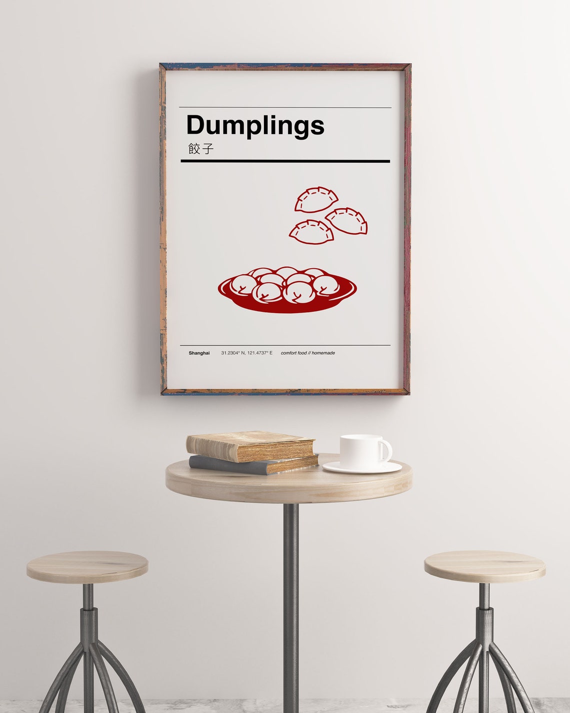 Dumplings Jiaozi Chinese Food Art Print - Image 4
